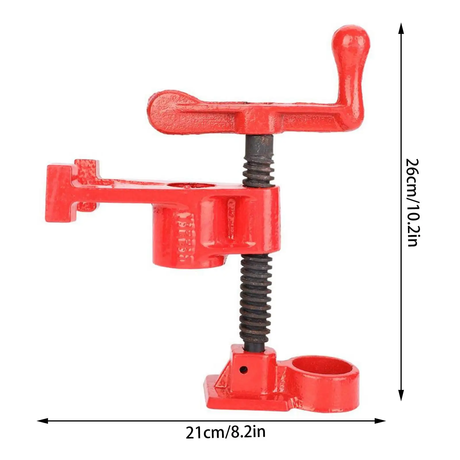 Woodworking Workbench 4 Set 26.5mm Quick Release Heavy Duty Wide Base Iron Wood Metal Clamp Set Woodworking Workbench Wood Clamp