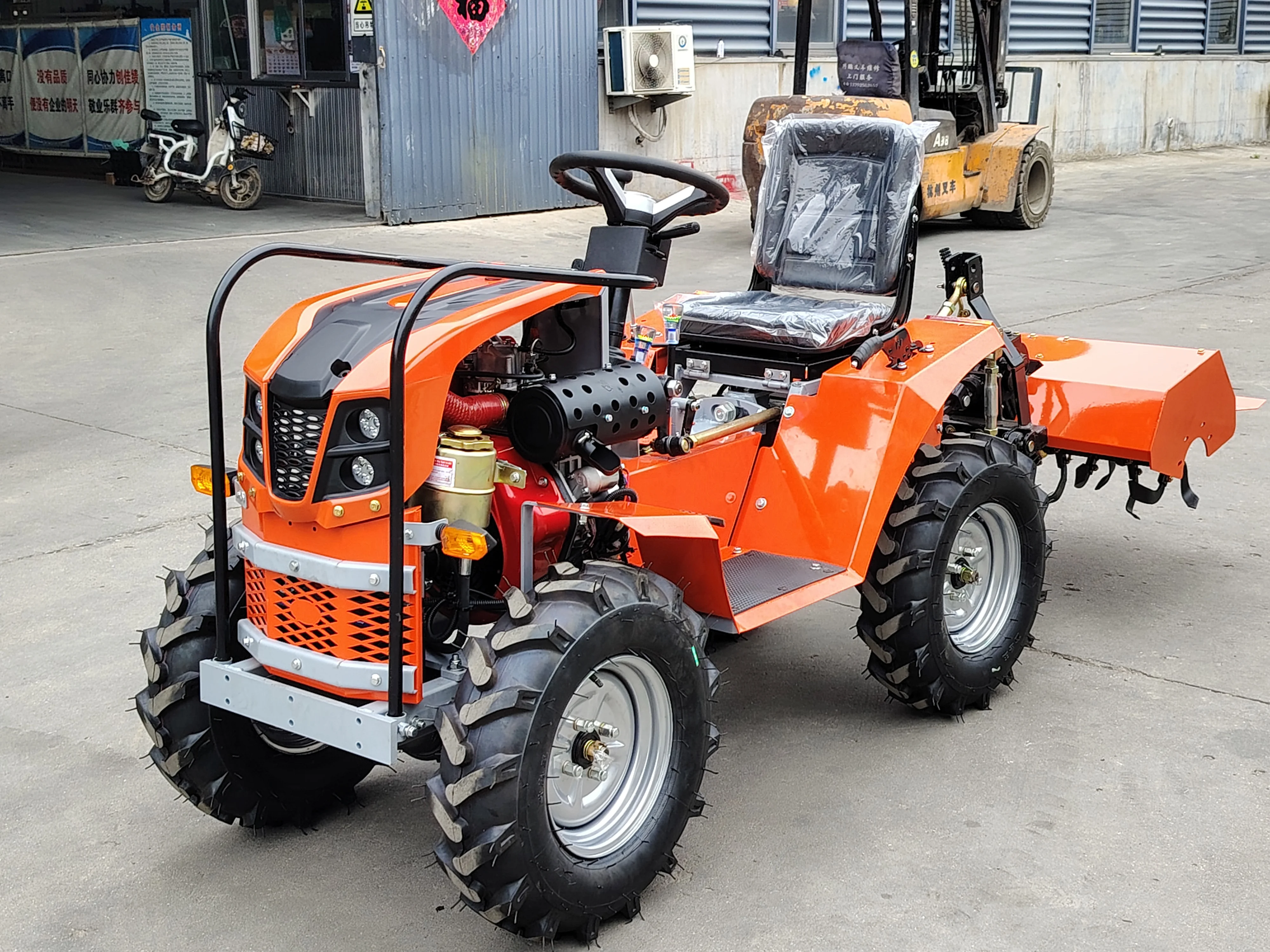 Mini Agricultural Wheel Tracto - Agriculture Farming Land For Sale ulasan dan harga