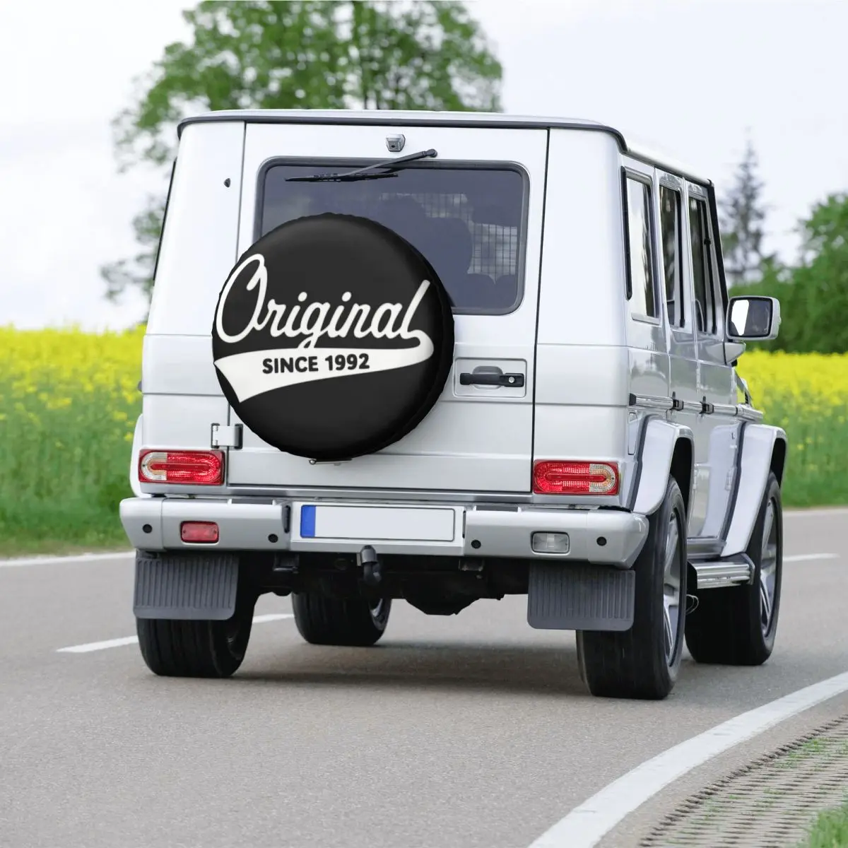 Custom Original Since 1992 Spare Tire Cover for Jeep 30th Birthday 4WD 4x4 Trailer Car Wheel Protectors 14\