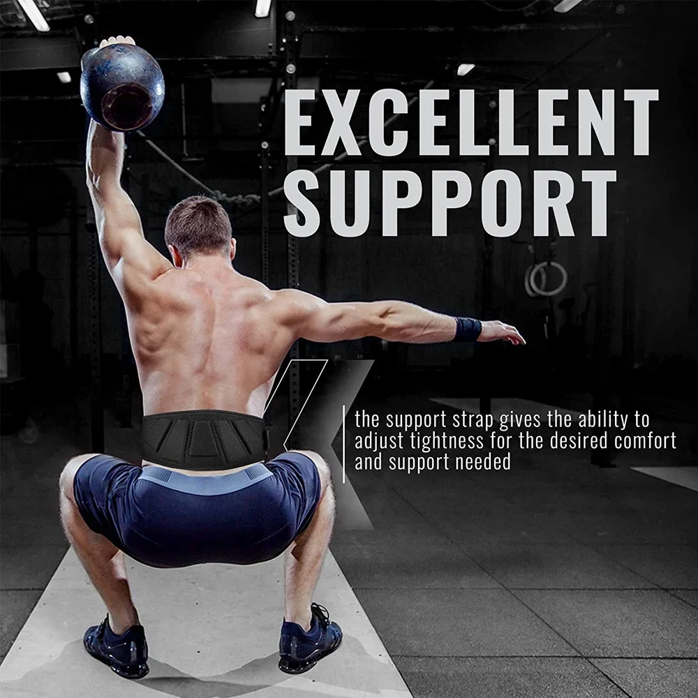 Weight Lifting Belt - Powerlifting, Cross Training for Men and Women - Professional Fitness, Adjustable Work Belt Deadlift Squat image 5