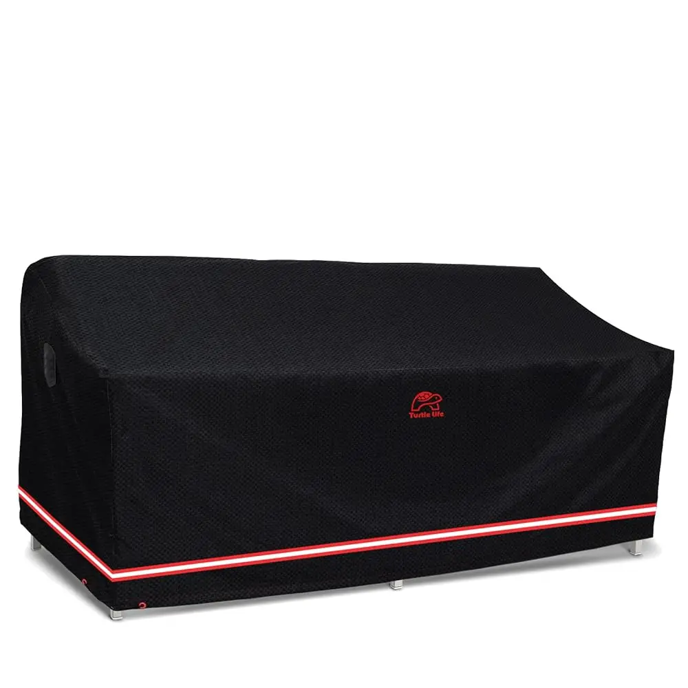 

Patio Sofa Cover, Outdoor Heavy Duty Durable Uv Water Resistant Anti-Fading Loveseat Cover With 2 Upgrade Air Vents And 2