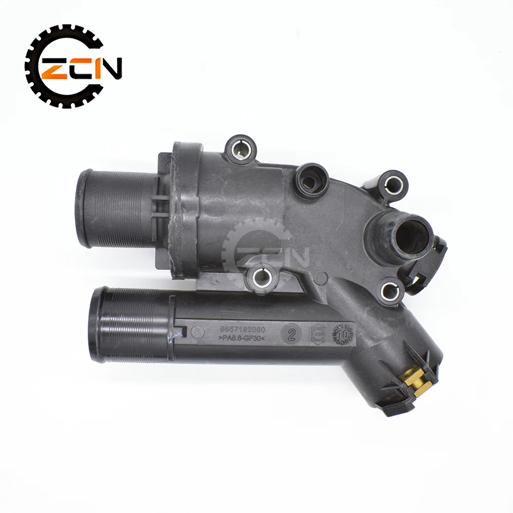 Engine Coolant Thermostat & Housing LR001312 9657182080 For Land Rover Discovery Sport L550 2.2 D