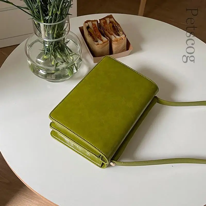 Summer Handbags For Women Glossy Leather Luxury Square Underarm Purse Designer Fashion Casual Shoulder Bags Trend 2025 New image 3