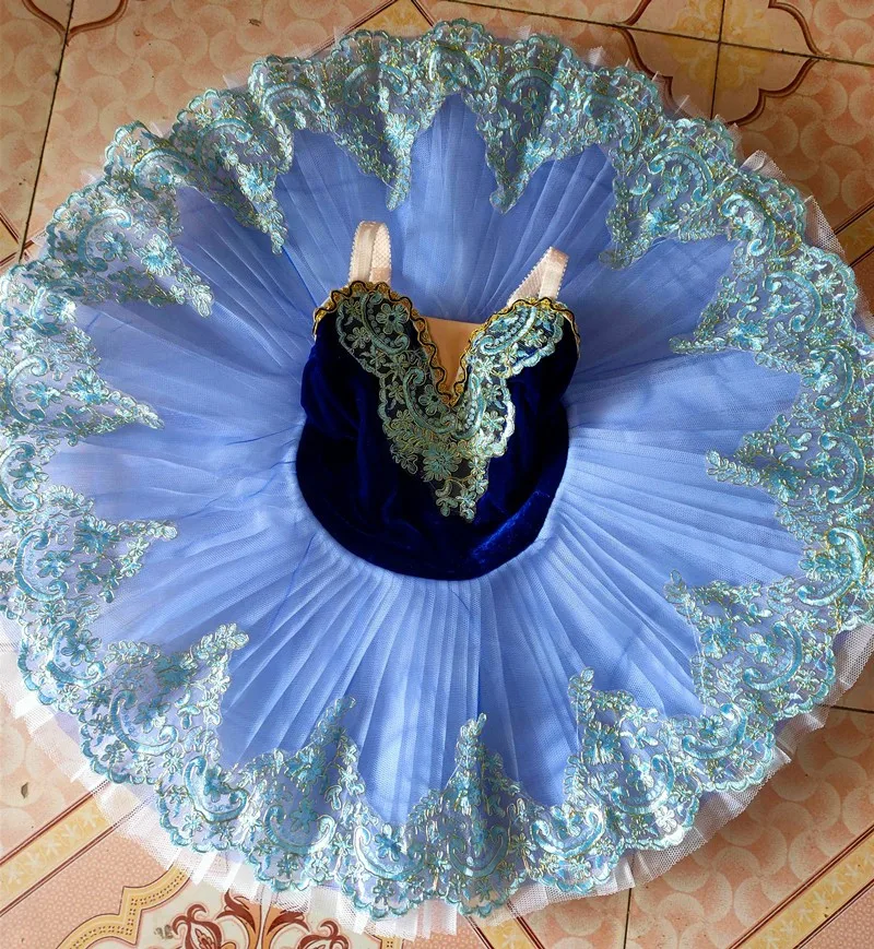 전문 발레 투투 어린이 어린이 소녀 성인 팬케이크 투투 지젤 파키타 발레 의상 여성 발레리나 파티 드레스 소녀