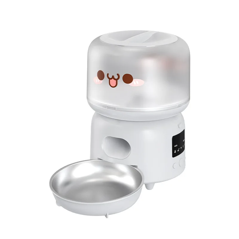 

cat smart pet automatic feeder, regular quantitative mobile phone wifi remote control, large-capacity cat food