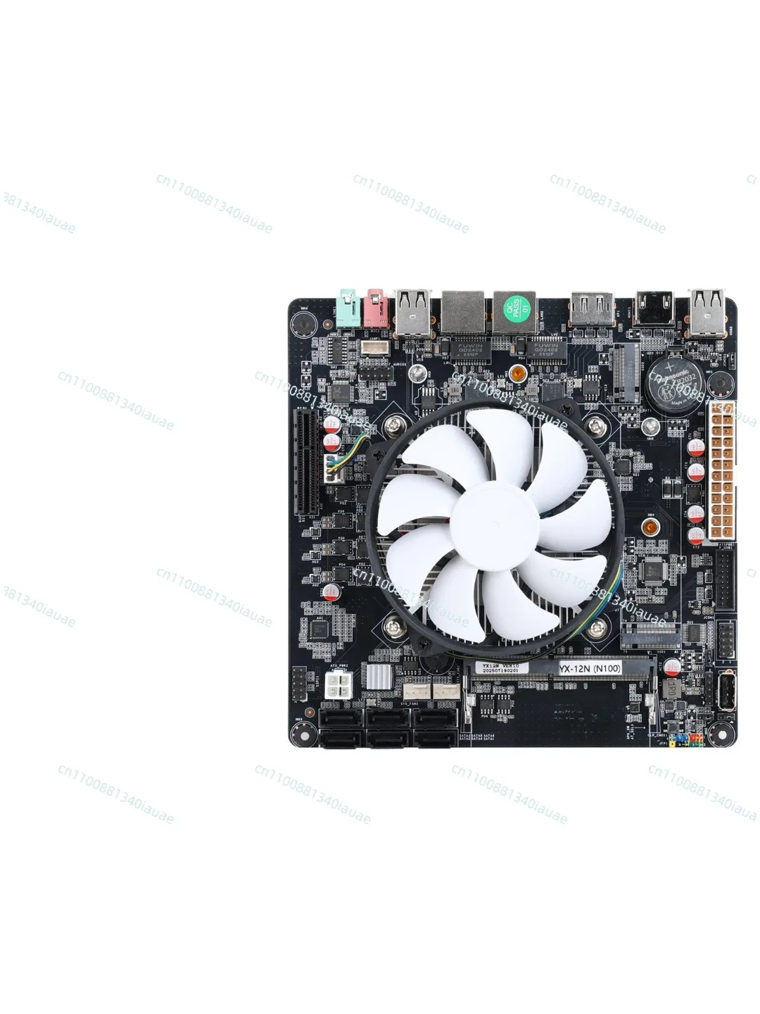 AliExpress NONE N150 NAS Motherboard Dual 2.5G LAN PCIe Slot Dual M.2 NVMe SSD Home Network Storage Server Mainboard