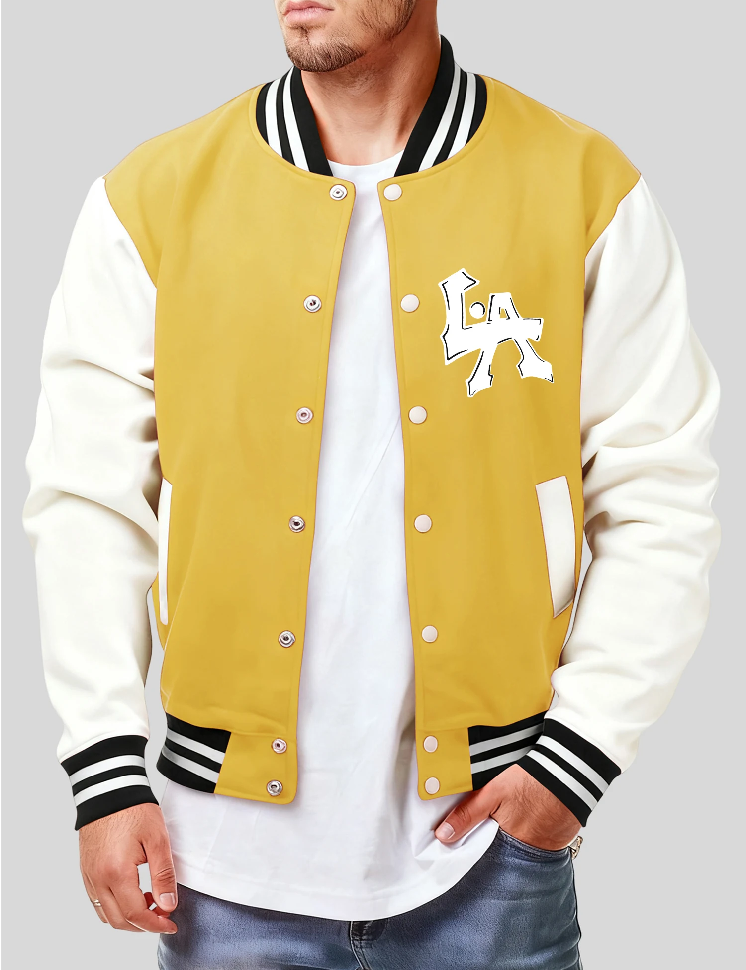 

Куртка с принтом городской искусства и алфавита для мужчин, модный флисовый бейсбольный трикотаж, осенняя мягкая уличная одежда, повседневный топ унисекс в стиле хип-хоп