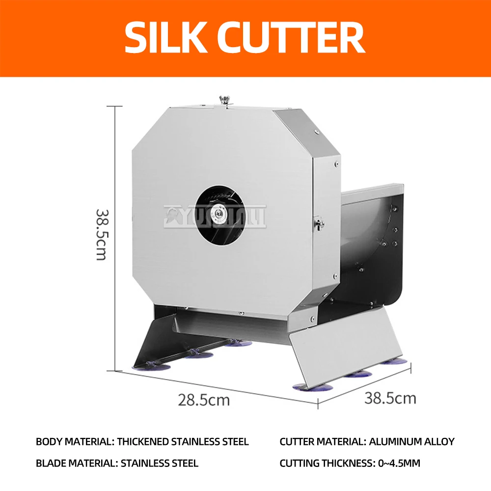 Máquina Manual de rodajas de frutas y verduras de acero inoxidable, cortadora de patatas multifuncional para el hogar