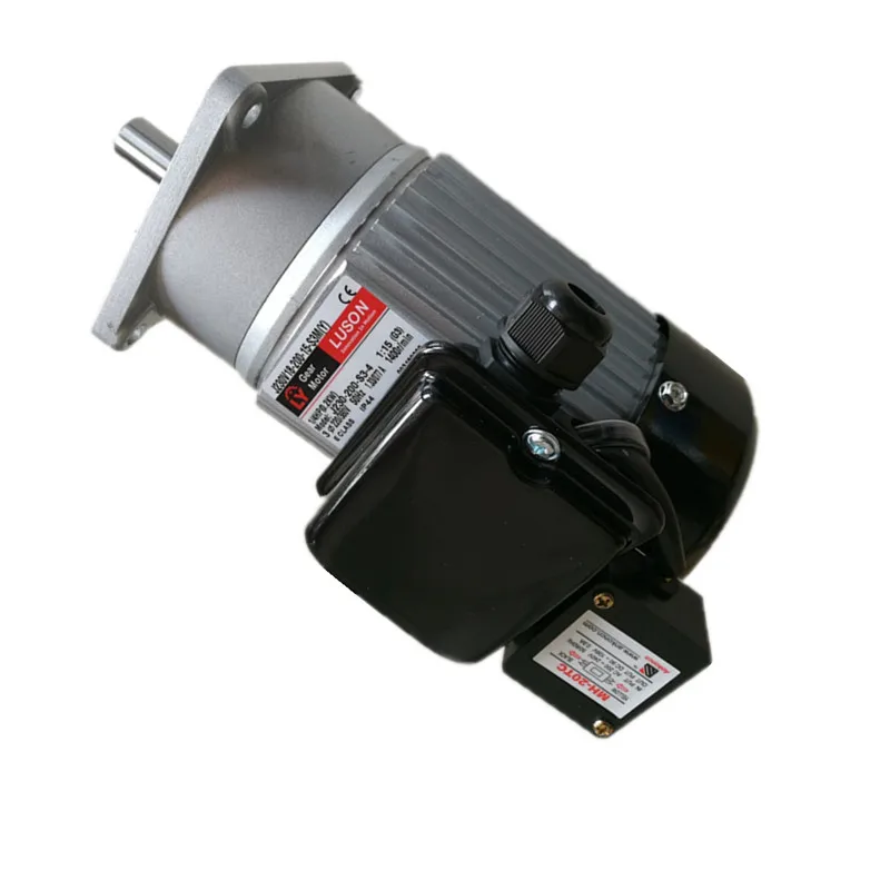 

LUSON J230V18-200-20-C(Y) gear motor 220V ac 200w motor 1:20 gear ratio 1300r/min packing motor