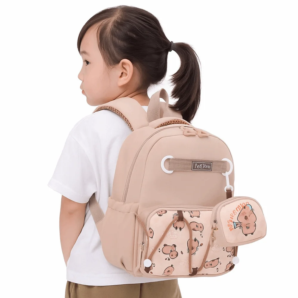 

Large Capacity Cute Kids Backpacks Adjustable Straps Fashionable Cartoon Nursery Backpack Lightweight Waterproof
