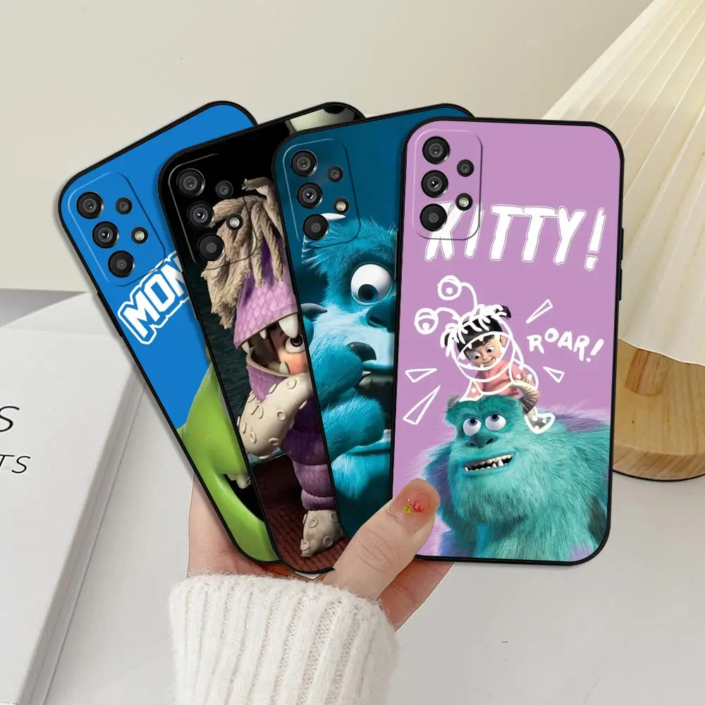 Custodia divertente Disney Monsters Inc per Samsung Galaxy A55 A54 A53 A52 A52S A51 A53 A35 A34 A33 A32 A31 A24 A23 A22 Cqoues Soft Cover