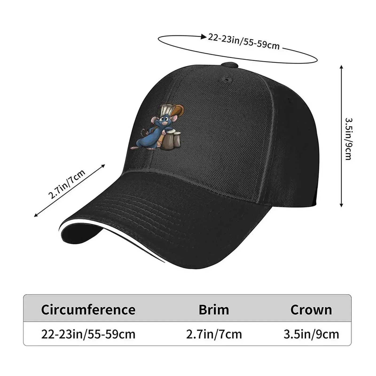 Remy- Ratatouille T-Shirt Baseball Cap hiking hat dad hat luxury woman cap summer hat Boy Women's