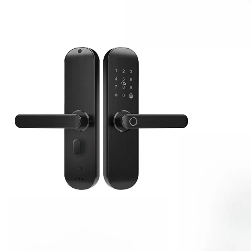 Home anti-theft door lock app timed voice remote control security fingerprint lock smart door lock