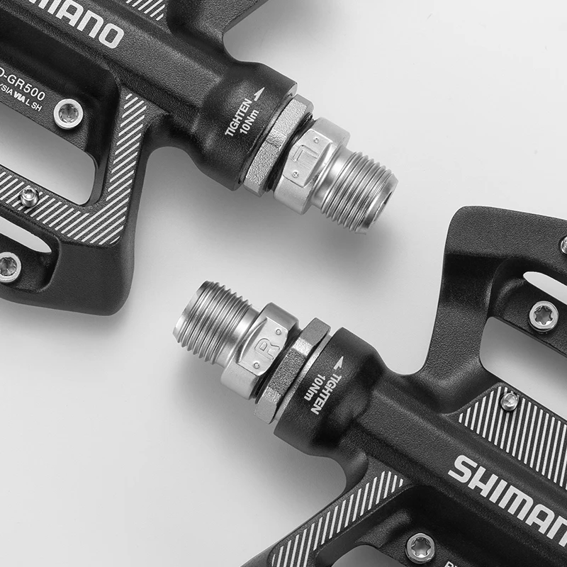 Shimano PD-GR500 Pedal MTB Bike BMX DH Shimano Pedal mountain Flat Pedals Flat Bicycle Pedals Accessories