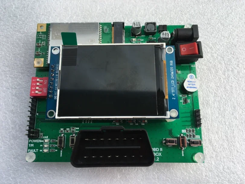 Vehicle obd tbox development board/internet of vehicles development board/ec20 4g development board v1.2