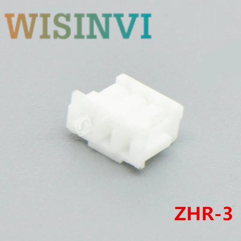 100pcs/lot  ZHR-3  Connector 3P rubber shell ZH  Spacing 1.5MM