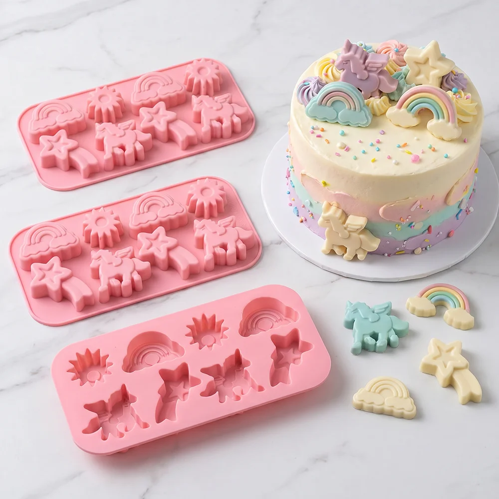 1 Adet 8 Bölmeli Silikon Şeker - Silicone Cake Mold incelemesi ve fiyatı