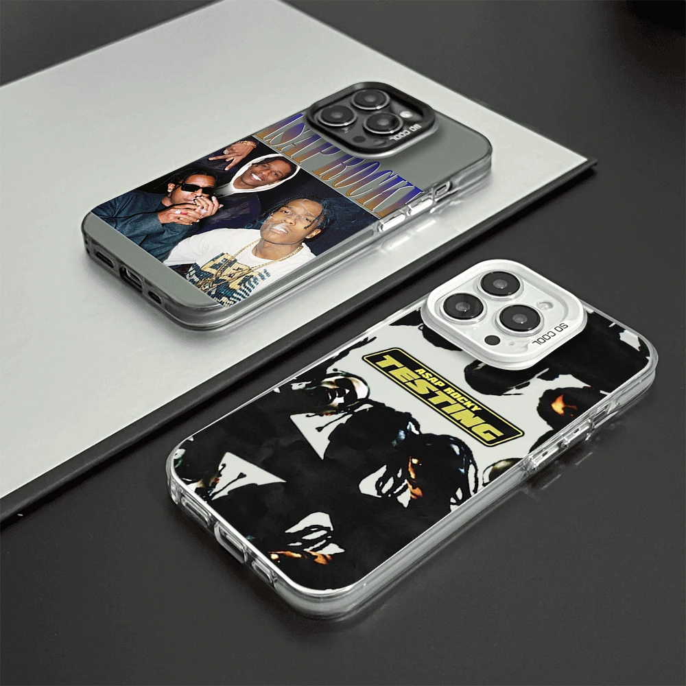 A-ASAP Rapper Rocky Phone Case For Samsung S24 23 22 ULTRA A34 33 32 20S 5G 4G Laser Cover