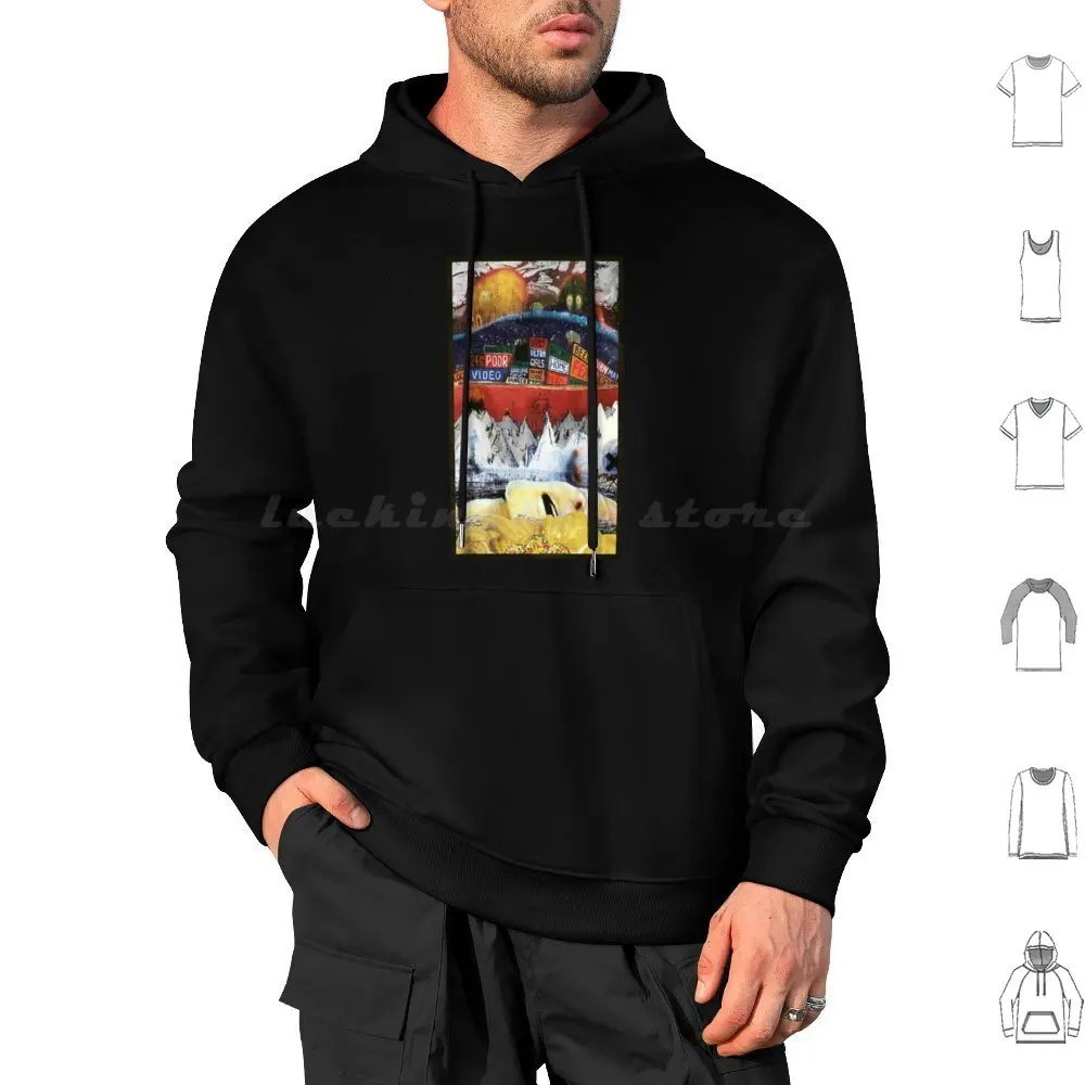 Sudaderas con capucha de Radioheads, manga larga, Radiohead Creep, Radiohead 1, Radiohead Alternative Punk, Radiohead Radio Head R? ¿Di? ? ?
