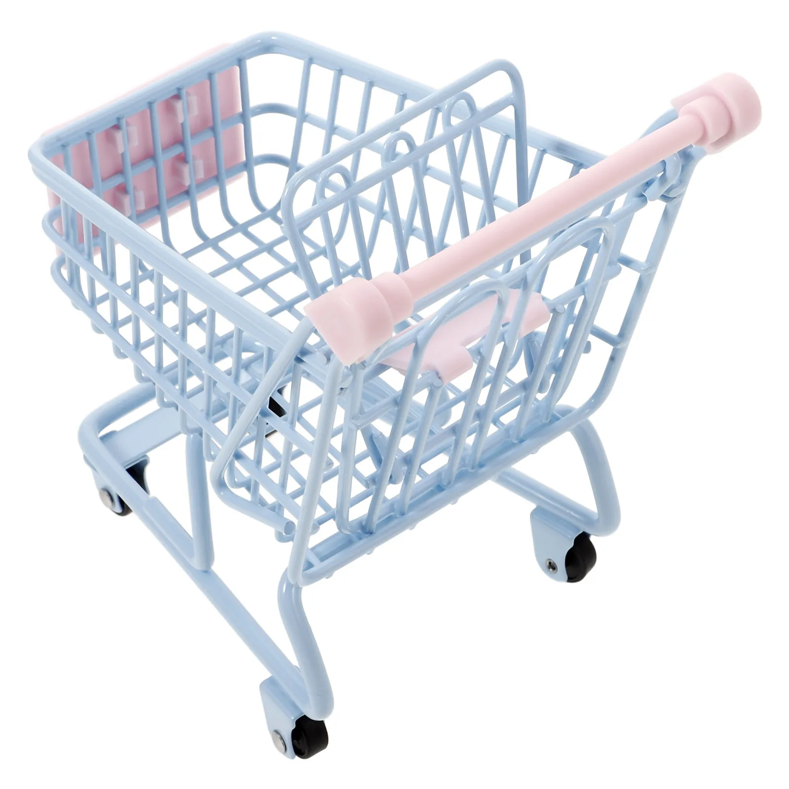 Winkelwagen Ornamenten Klein speelgoed Spelen Miniatuur Trolley Karren Baby Kleine Ambachtelijke opslag