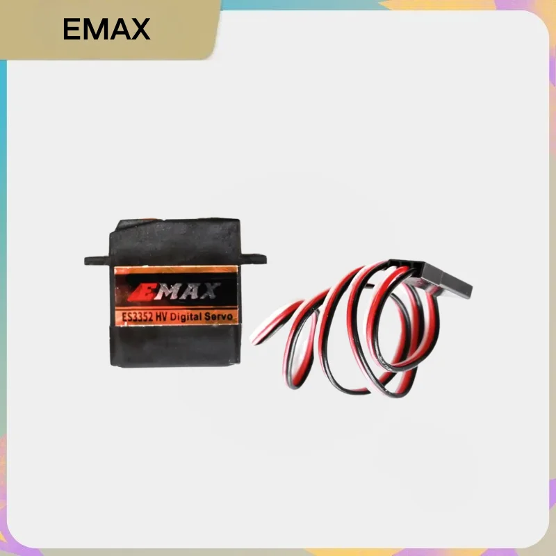 

EMAX ES3352 HV High Voltage Servo, Digital Metal Gear All-Purpose for RC Model Airplane Drone, Lightweight Precise Spare Parts