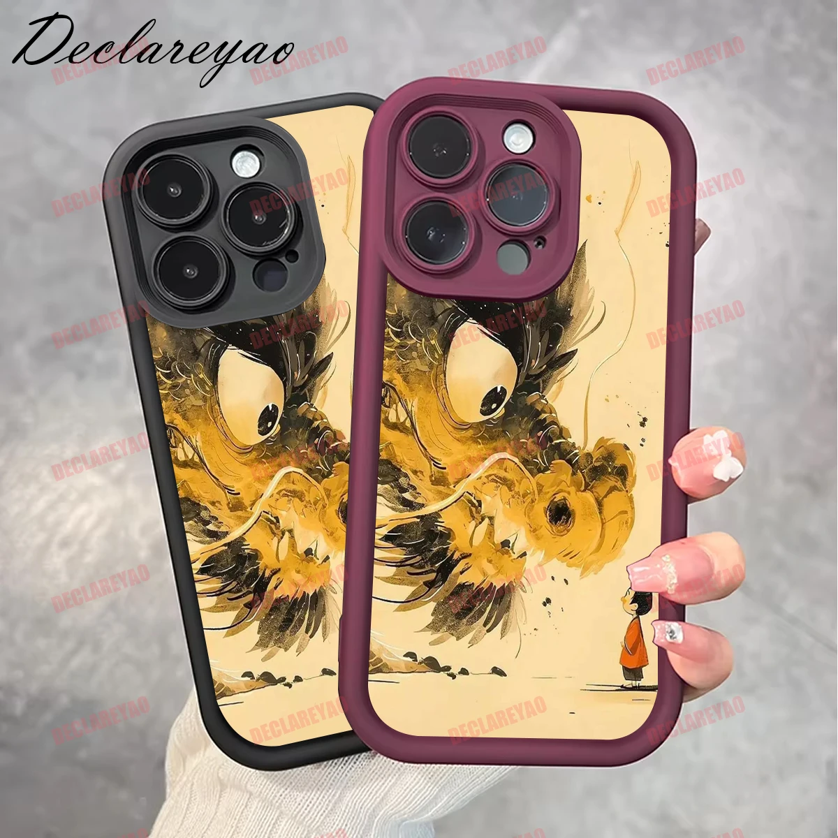 DECLAREYAO لينة ضوء سليم ماتي أغطية من البولي يوريثان الحراري لهاتف موتورولا موتو G24 G35 G52 60 50 G34 Edge G22 G53 G32 G84 E غطاء مقاوم للصدمات #5