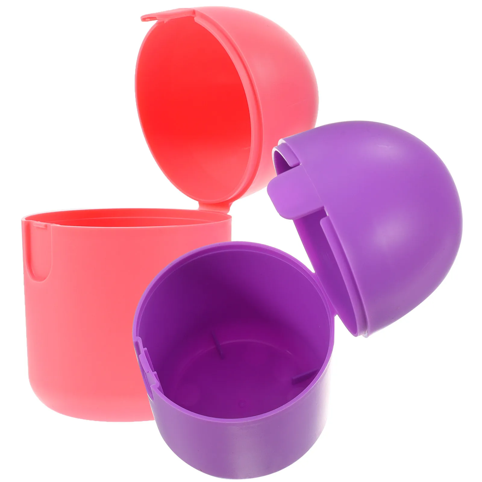 2Pcs Menstrual Cup Steam Cleaner Box High-Grade PP Heat-Resistant Compact Sterilizer Travel Friendly Period Cup Storage Case
