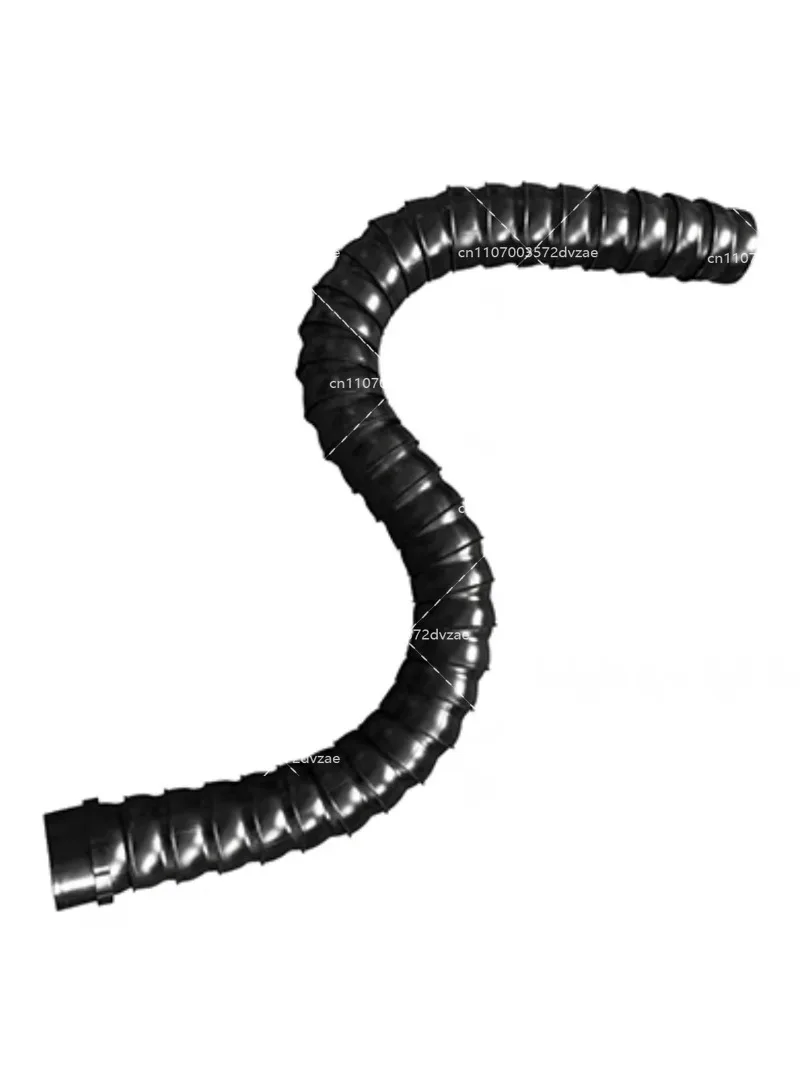 Flexible Smoke Exhaust Ventilator Pipe Positioning Bamboo Tube Suction Air Collector Hood