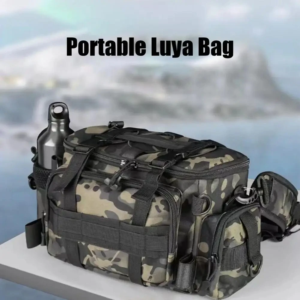Fishing Tackle Shoulder Bag Wa - Fishing Rod Fly ulasan dan harga