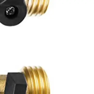 2pcs Brass 3/4 Inch Hose Shut Off Valve 45 Degree Elbow With Joystick For Garden Watering Pressure Washer Camping