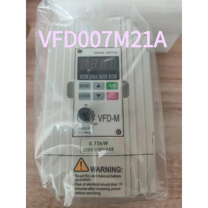 Brand New Original VFD007M21A 1HP 0.75KW AC Motor Drive 230V 400Hz Fast Delivery