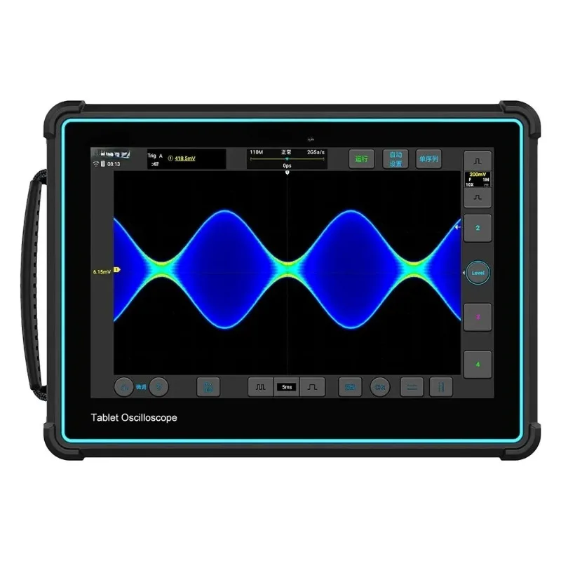 

1004 100MHz 1GSa/s 4CH Tablet Oscilloscope Digital Oscilloscope With 10.1" Touch Screen