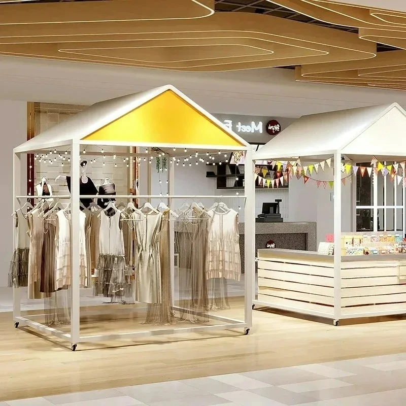 Anpassbarer mobiler Snack-Stall für malerische Bereiche, LKW-Marktstand, Regale, Nachtmarkt-Stall, Autozitätsgerüste