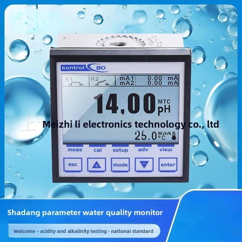 Single Parameter Water Quality Testing and Control Instrument K065CDPM0800 Conductivity Ph/orp Monitor