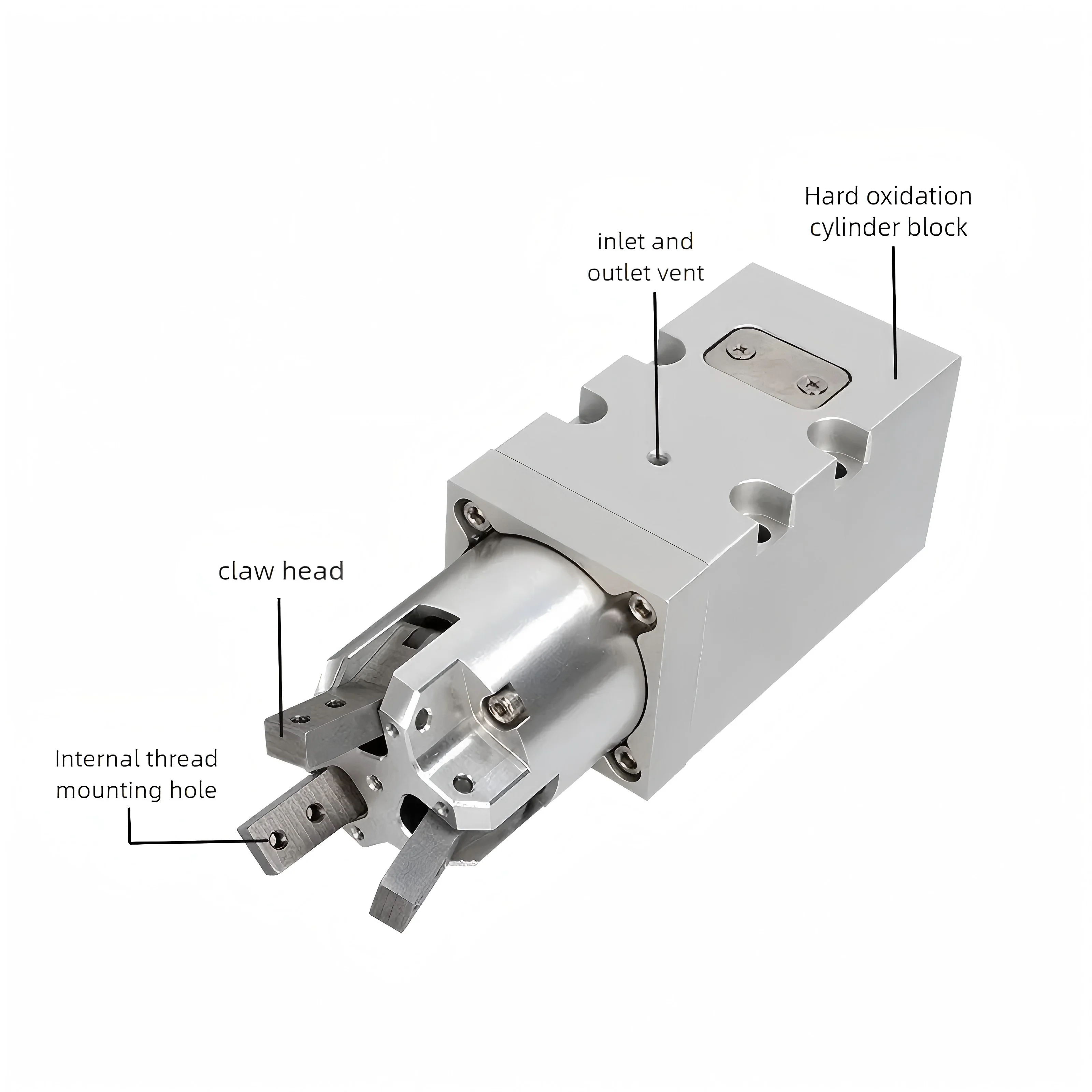 Reition Air Gripper Rotary Gripper 2/3-Finger Filling Capping Machine Screw Cap Cylinder YCMRS2-32D YCMRS3-32DP WXXCT-32DP