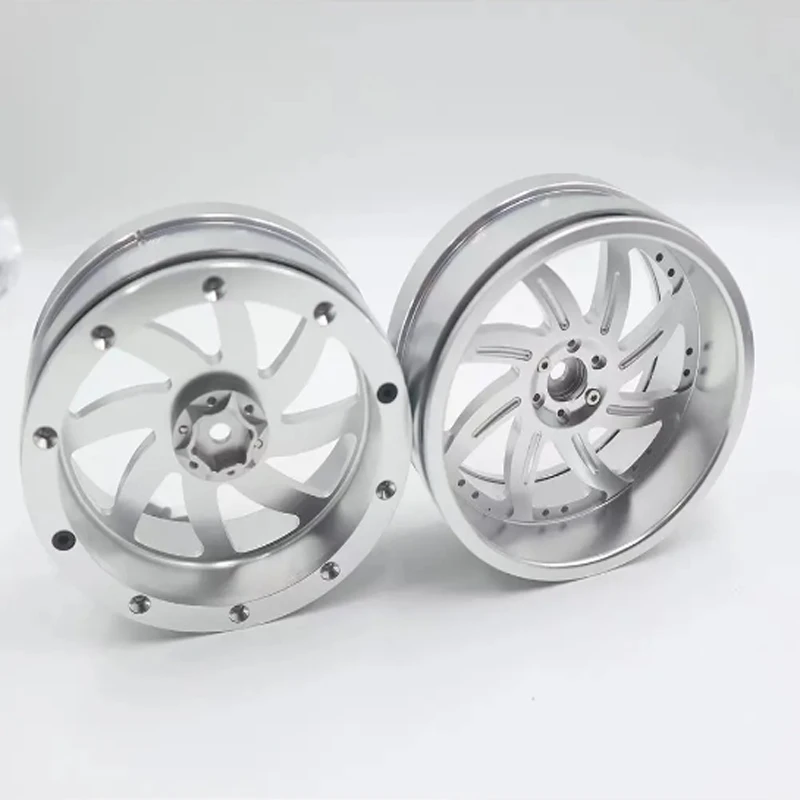 D1RC 3.2 Inch Metal Wheel 1/10 RC Crawler Car Simulated Wheels Parts for AXIAL TRX4  SCX10 Traxxas TRX-4 RC4WD Upgrade Accessory