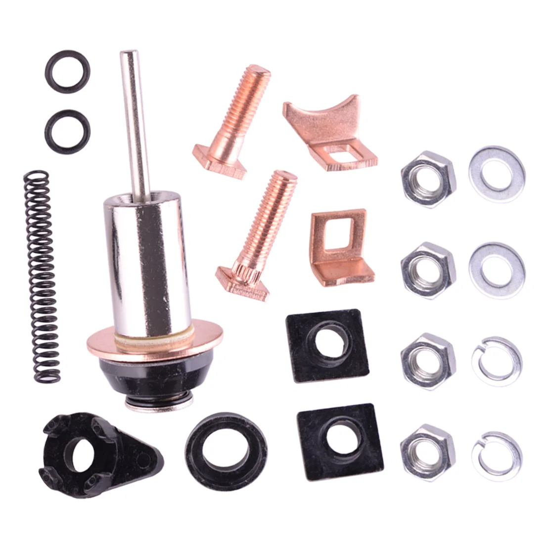 

1 комплект, ремонтный комплект соленоида стартера, подходит для Land Rover Discovery TD5 2,5 228000-7220, новый