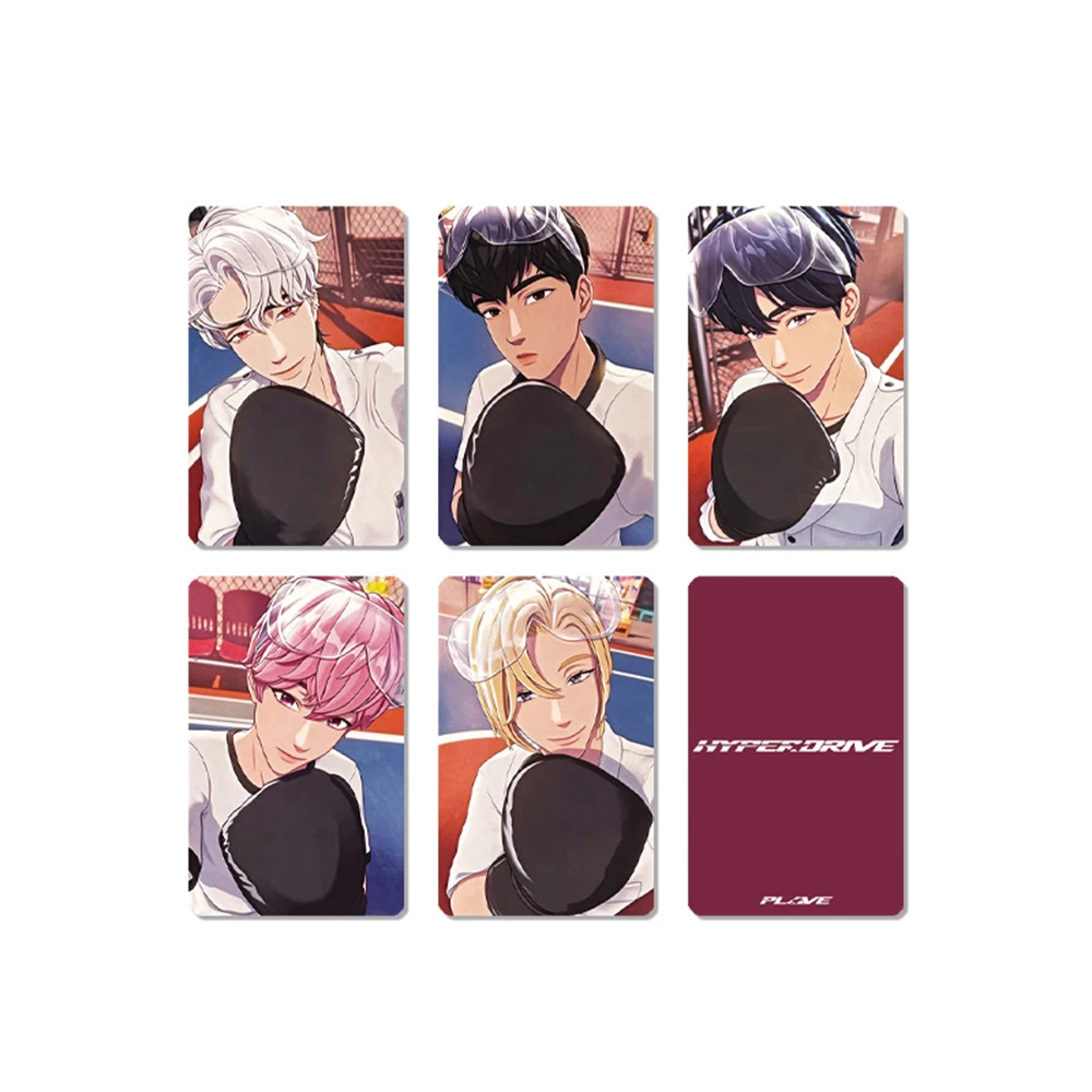 Wholesale PLAVE Cosplay Character Two Sides Korea Postcard Bamby Noah Yejun Double Sides Glossy Selfie Photocard Fans Collection