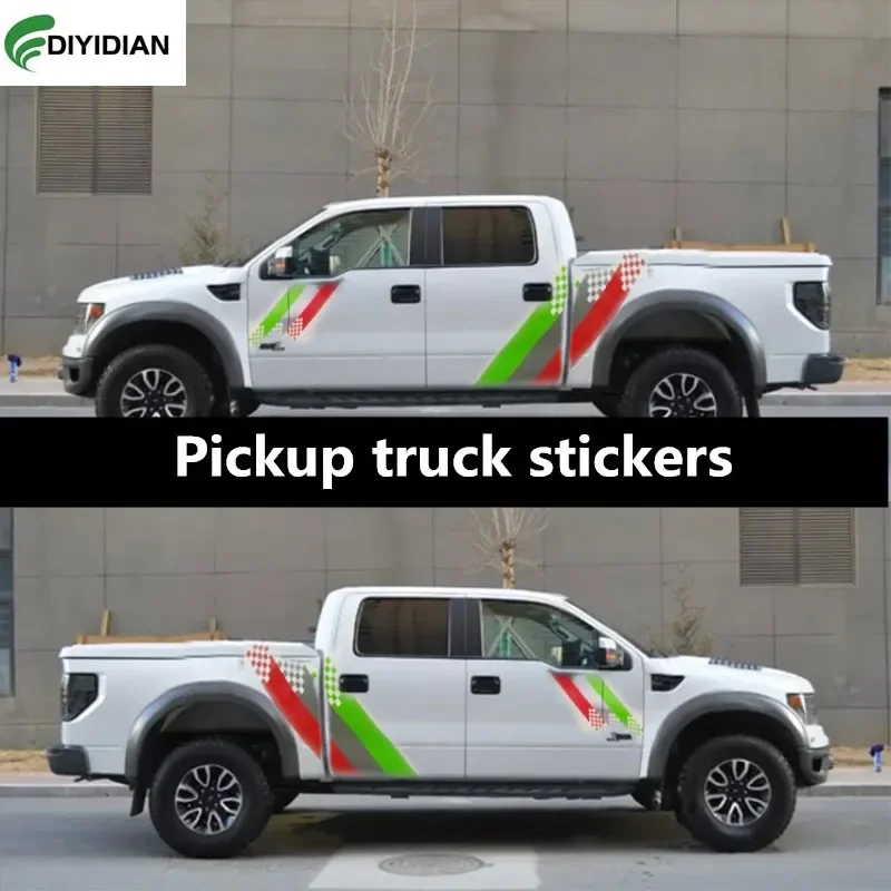 Car stickers FOR Raptor 150 Navara Hilux DMAX landtrek body decorative word stickers sports decal accessories