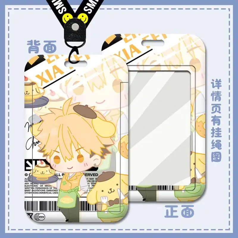 الوريد فيليكس ليو شياو تشارلز غطاء بطاقة أنيمي المفاتيح رابط انقر حافلة مفتاح سلسلة للنساء موضة الاكريليك سيارة كيرينغ قلادة