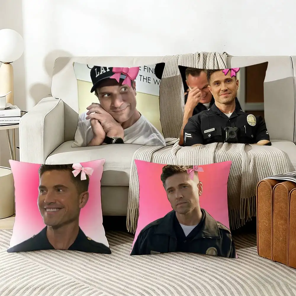 

T-Tim B-Bradford C-Coquette The R-Rookie Pillow Cover Sofa Cushion Cover Home Room Decoration Children Gift