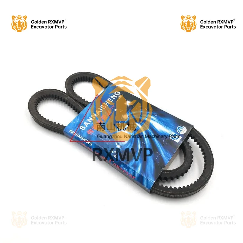 For Kobelco SK SK200 SK250 SK260-6e/8 air conditioning belt 6440 6400 engine belt excavator accessories