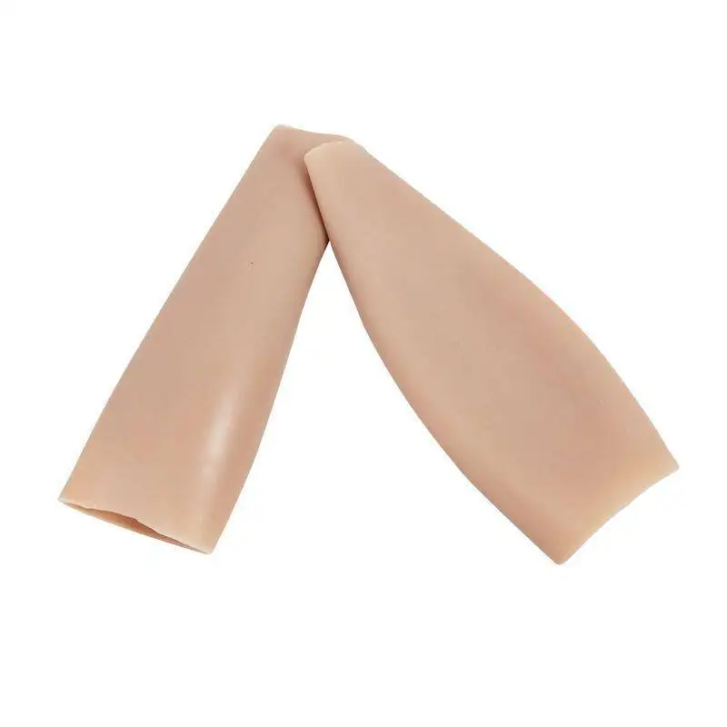 

Customizable Soft Silicone Beautiful Leg Set Realistic Leg Enhancement Covering Limbs Scars For Lady And Man Posture