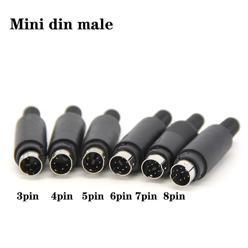 Mini Din Plug 3/4/5…