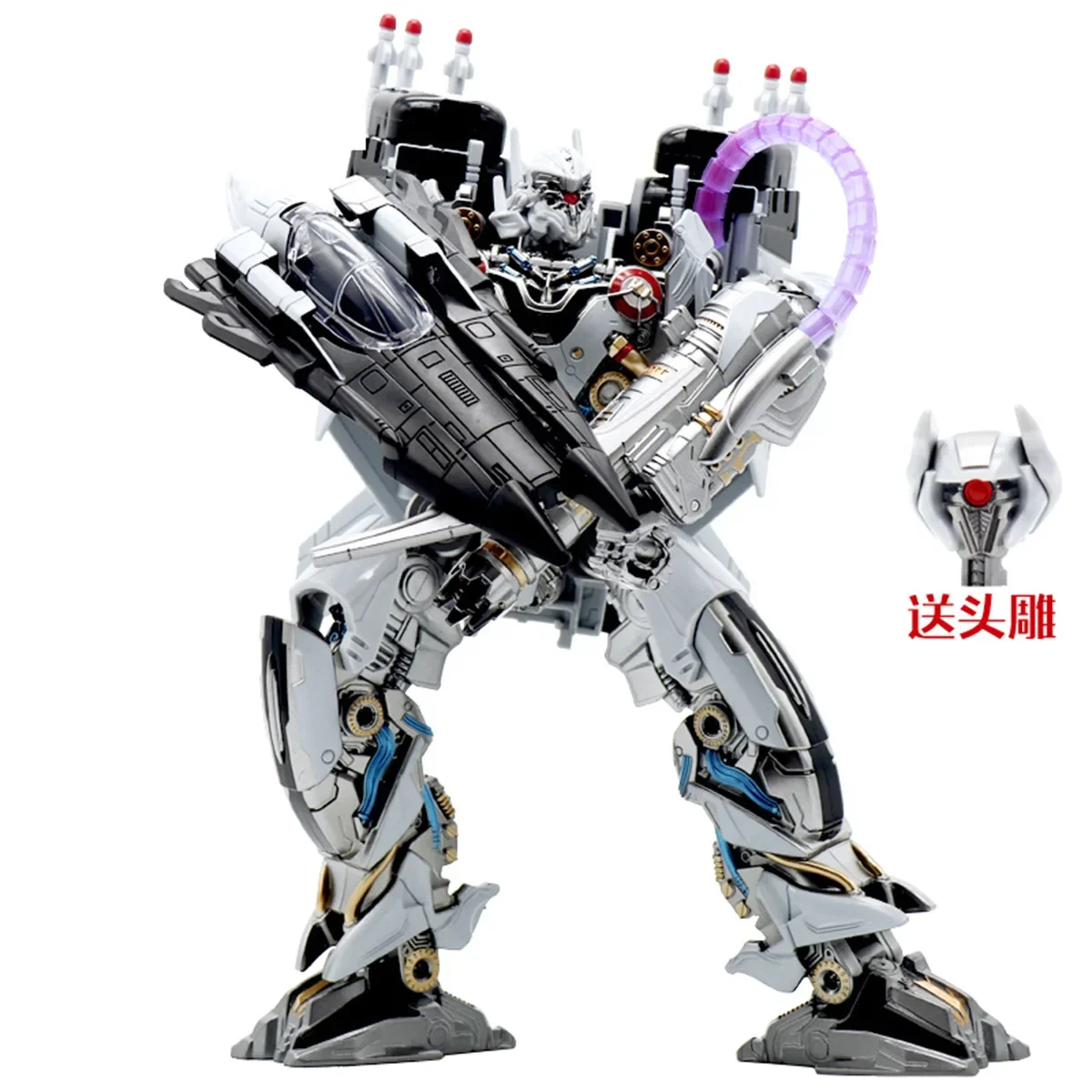 Auf Lager Transforming Toys BMB Alloy Ver. Stickstoff Phantom Fighter LS01 Zeus Flugzeugmodell Actionfiguren Geschenke Anime Figur