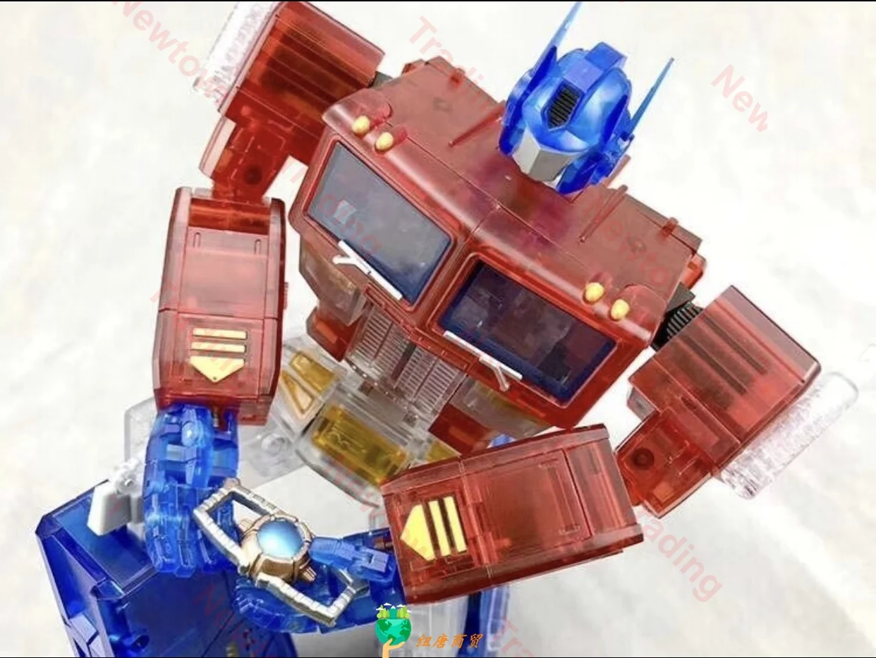 Jouets de transformation carré magique MS-TOYS MS-01T lumière de liberté Op Commander 24CM Version transparente jouet figurine d'action