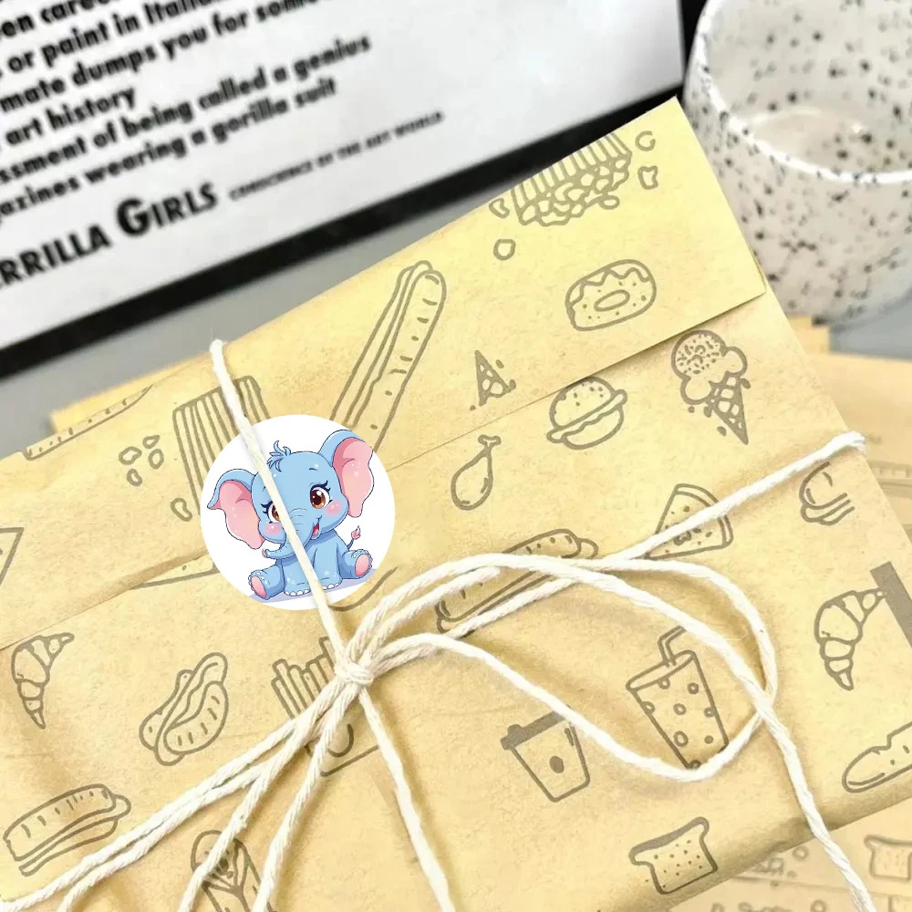 Рисунок 6 - наклейки с изображением мультяшных животных