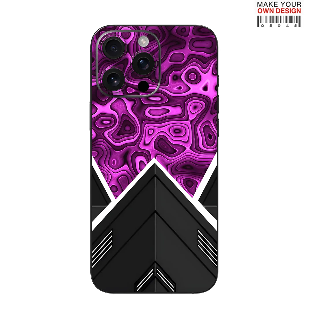 CU005 Decal Skin for iPhone16 15 14 13 Pro Max Back Film Cover Wrap Rear Screen Protector Anti-scratch Durable Sticker