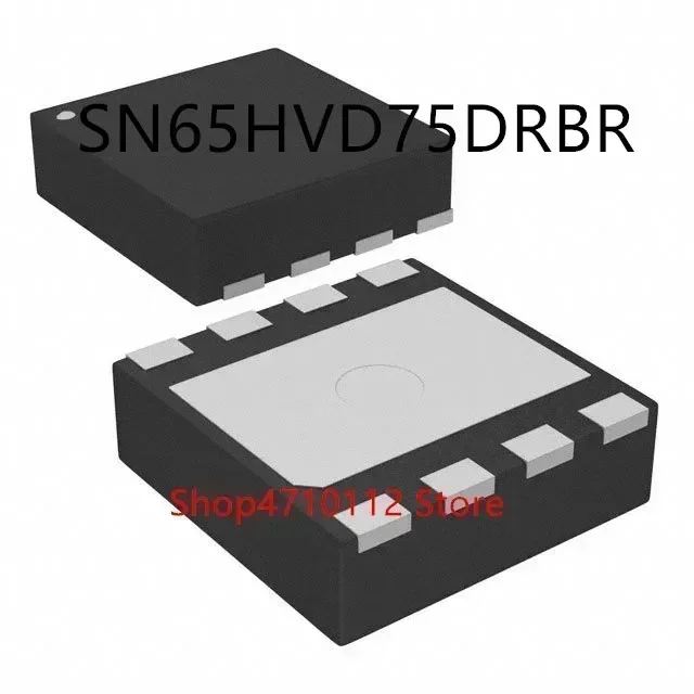 

Free shipping NEW 10PCS/LOT SN65HVD75DRBR SN65HVD75 MARKING HVD75 SON-8