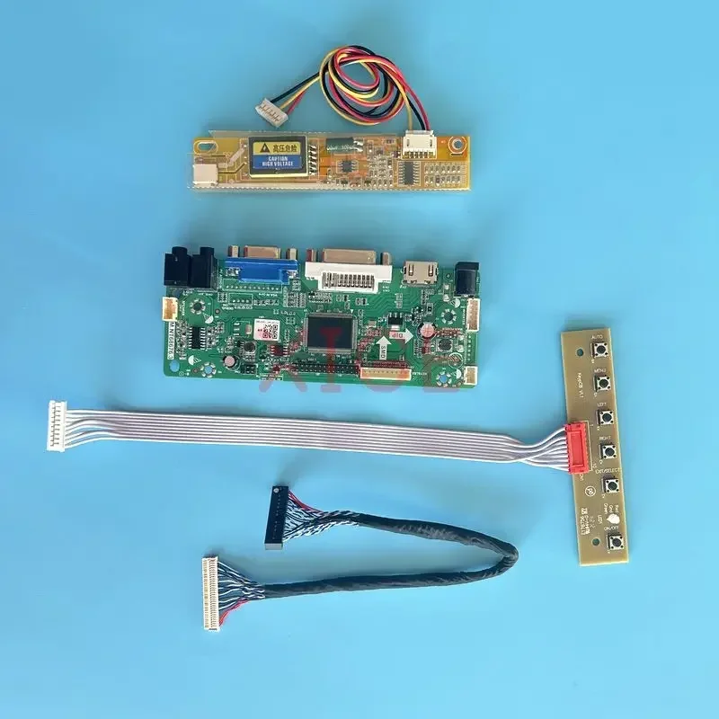 

LCD Driver Controller Board Fit LP150E02 LP150E05 LP150E06 LP150E07 30Pin LVDS HDMI-Compatible VGA DVI 1400*1050 Panel 1CCFL Kit